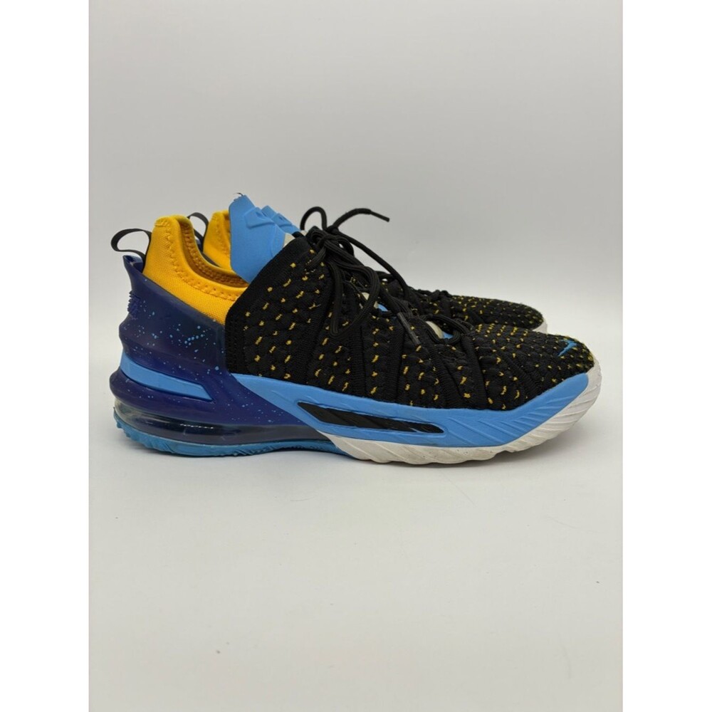 Nike LeBron 18 Minneapolis Lakers 'Lakers Heritage' (GS) Sneakers  |  Size: 7Y